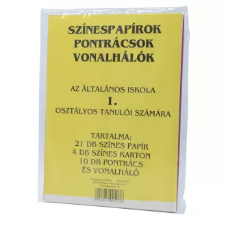 Színes papírok, pontrácsok 1.o. – Tonerklinika Debrecen