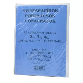 Színes papírok, pontrácsok 2-4.o. – Tonerklinika Debrecen