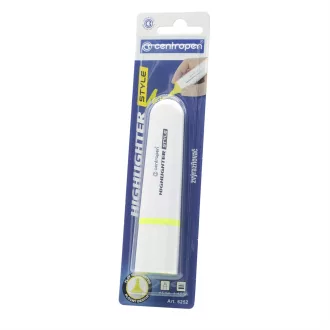 Szövegkiemelő 1-4,6mm, vágott hegyű, Centropen 6252 neon sárga – Tonerklinika Debrecen