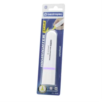 Szövegkiemelő 1-4,6mm, vágott hegyű, Centropen 6252 pasztell lila – Tonerklinika Debrecen