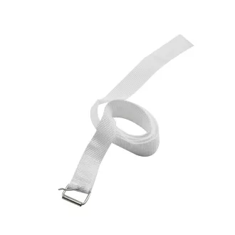 Heveder 1,2m hosszú 2,5cm, széles polipropilén szalag fém kapoccsal – Tonerklinika Debrecen