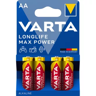 Elem AA ceruza LR06 Longlife Max Power 4 db/csomag, Varta – Tonerklinika Debrecen