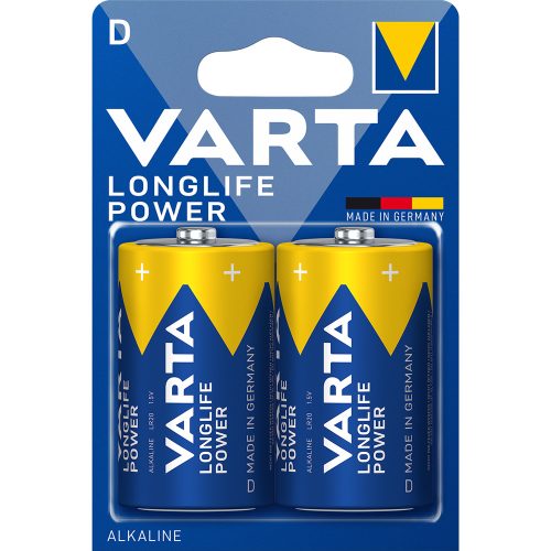 Elem góliát LR20D longlife Power 2 db/csomag, Varta 