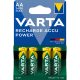 Elem tölthető akku AA ceruza 2600 mAH Power 4 db/csomag, Varta 