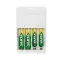 Elemtöltő, akku Plug töltő + 4 db AA 2100 mAH Varta – Tonerklinika Debrecen