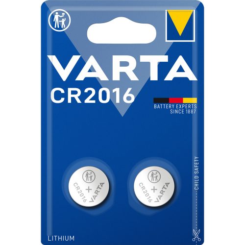 Gombelem CR 2016 2 db/csomag, Varta 