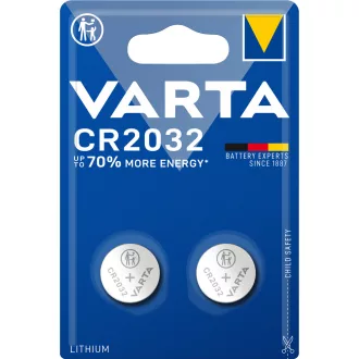 Gombelem CR2032 2 db/csomag, Varta – Tonerklinika Debrecen