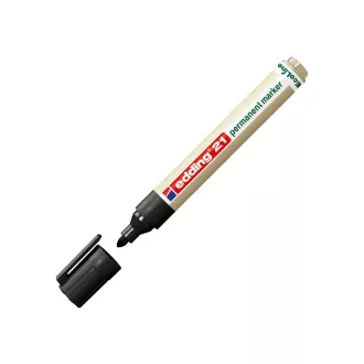 Alkoholos marker 1,5-3mm, Edding 21 EcoLine fekete – Tonerklinika Debrecen