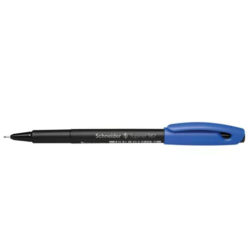 Rostirón, tűfilc 0,4mm, Schneider TopLiner 967, kék – Tonerklinika Debrecen