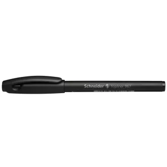 Rostirón, tűfilc 0,4mm, Schneider TopLiner 967, fekete – Tonerklinika Debrecen