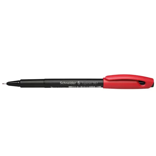 Rostirón, tűfilc 0,4mm, Schneider TopLiner 967, piros – Tonerklinika Debrecen