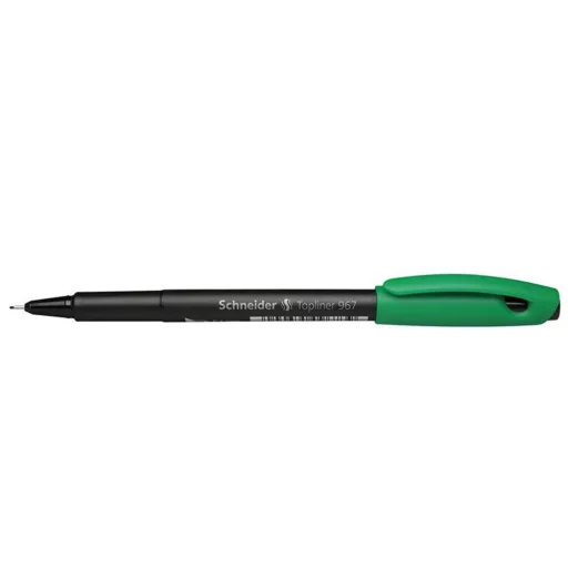 Rostirón, tűfilc 0,4mm, Schneider TopLiner 967, zöld – Tonerklinika Debrecen