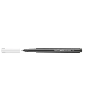 Rostirón, tűfilc vízbázisú, 0,5mm, kerek test, Tinten Pen Ico fekete – Tonerklinika Debrecen