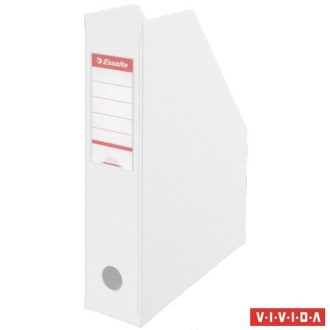 Iratpapucs 7cm, PVC/karton összehajtható Esselte Vivida fehér – Tonerklinika Debrecen