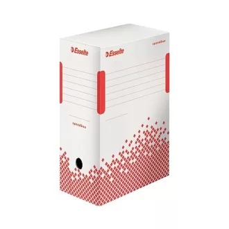 Archiváló doboz A4, 150mm, újrahasznosított karton Esselte Speedbox fehér – Tonerklinika Debrecen