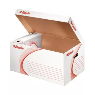 Archiváló konténer újrahasznosított karton felfelé nyíló Esselte Speedbox fehér – Tonerklinika Debrecen