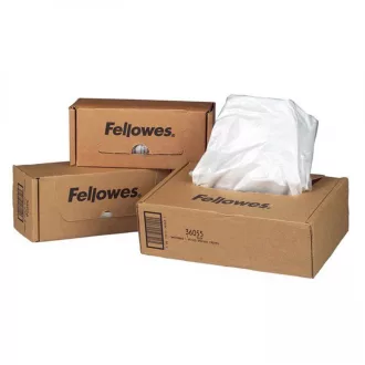 Hulladékgyűjtő zsákok iratmegsemmisítőhöz, 150-160 literes kapacitásig, Fellowes® 50 db/csomag, – Tonerklinika Debrecen