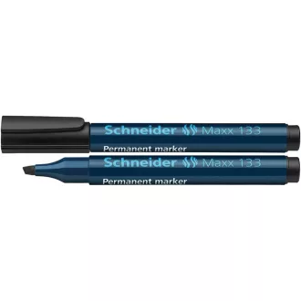 Alkoholos marker 1-4mm, vágott végű Schneider Maxx 133 fekete – Tonerklinika Debrecen