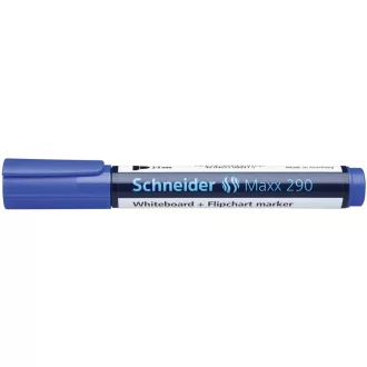 Tábla- és flipchart marker 2-3mm, kerek végű Schneider Maxx 290 kék – Tonerklinika Debrecen