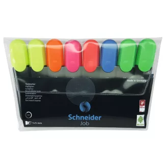 Szövegkiemelő készlet 1-5mm, Schneider Job 150 6+2 szín – Tonerklinika Debrecen