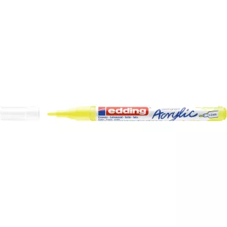 Akril marker 1-2mm, Edding 5300 neon sárga – Tonerklinika Debrecen