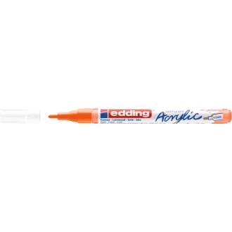 Akril marker 1-2mm, Edding 5300 neon narancssárga – Tonerklinika Debrecen