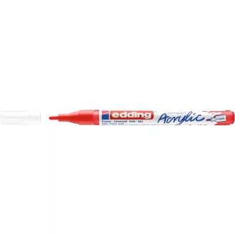 Akril marker 1-2mm, Edding 5300 piros – Tonerklinika Debrecen