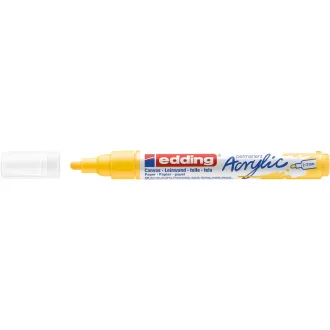 Akril marker 2-3mm, Edding 5100 citromsárga – Tonerklinika Debrecen