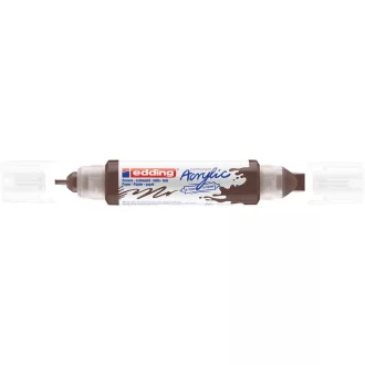 Akril marker 2-3mm, és 5-10mm, 3D kétvégű Edding 5400 barna – Tonerklinika Debrecen