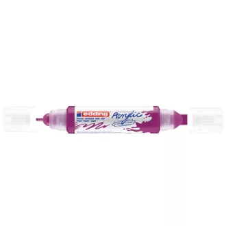 Akril marker 2-3mm, és 5-10mm, 3D kétvégű Edding 5400 lila – Tonerklinika Debrecen