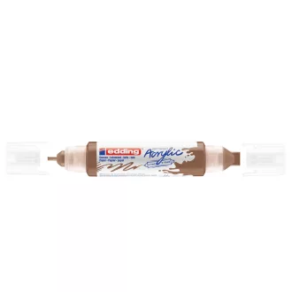 Akril marker 2-3mm, és 5-10mm, 3D kétvégű Edding 5400 mogyoró – Tonerklinika Debrecen