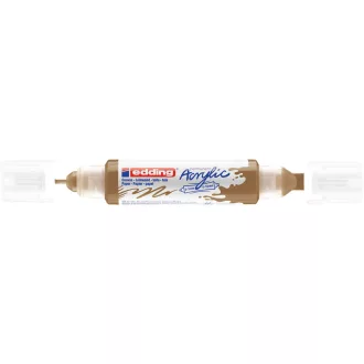 Akril marker 2-3mm, és 5-10mm, 3D kétvégű Edding 5400 arany – Tonerklinika Debrecen