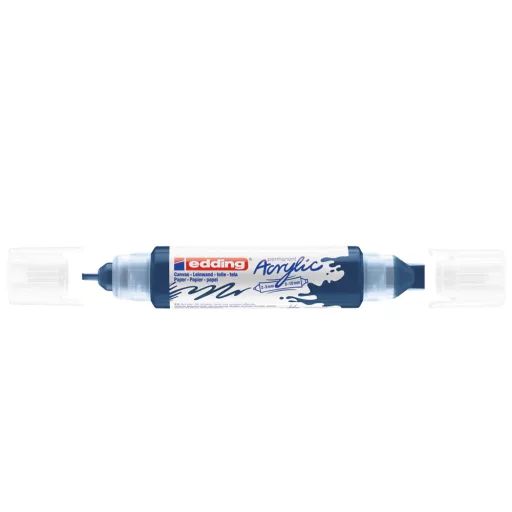 Akril marker 2-3mm, és 5-10mm, 3D kétvégű Edding 5400 éjkék – Tonerklinika Debrecen