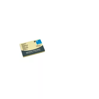 Jegyzettömb öntapadó, 50x75mm, 100lap, Info Notes, sárga – Tonerklinika Debrecen
