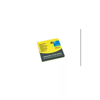 Jegyzettömb öntapadó, 75x75mm, 80lap, Info Notes brilliant sárga – Tonerklinika Debrecen
