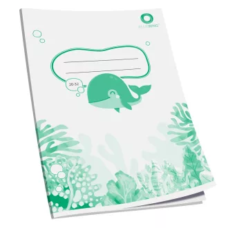 Füzet A5, 32lap, sima 20-32 Bluering®