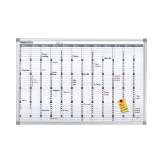 Éves tervezőtábla, mágneses, 90x60cm, VO-12 ValueLine Franken – Tonerklinika Debrecen