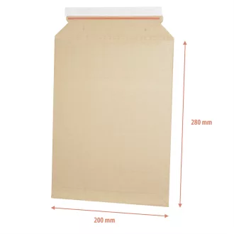 Csomagküldő webshop hullámkarton tasak A5+ 190x272mm/200x280mm E-Flute – Tonerklinika Debrecen
