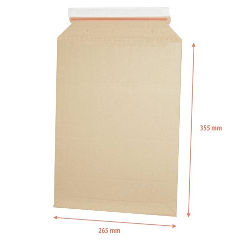 Csomagküldő webshop hullámkarton tasak B4,+ 248x340mm/265x355mm E-Flute