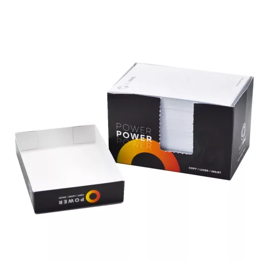 Jegyzettömb adagolóban, Bluering® Power – Tonerklinika Debrecen