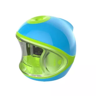 Hegyező asztali elektromos 1 lyukú tartályos, cserélhető penge, Keyroad Racer vegyes színek – Tonerklinika Debrecen