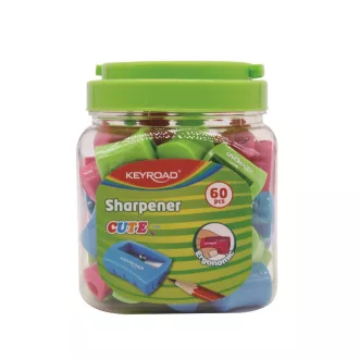 Hegyező 1 lyukú 60 db/display Keyroad Cute vegyes színek – Tonerklinika Debrecen