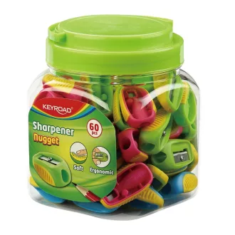 Hegyező 1 lyukú 60 db/display Keyroad Nugget vegyes színek – Tonerklinika Debrecen