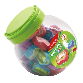 Hegyező 1 lyukú fedeles 72 db/display Keyroad Seed vegyes színek – Tonerklinika Debrecen