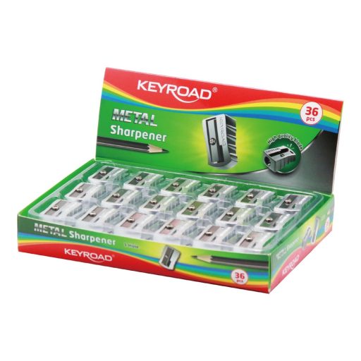 Hegyező 1 lyukú fém 36 db/display Keyroad Metal – Tonerklinika Debrecen