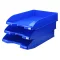 Irattálca műanyag 345, 345x255x65mm, Bluering®, kék – Tonerklinika Debrecen