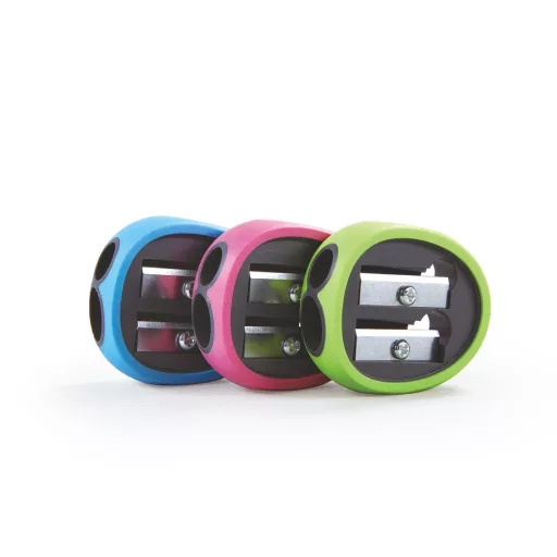 Hegyező 2 lyukú 24 db/display Keyroad Rubber vegyes színek – Tonerklinika Debrecen