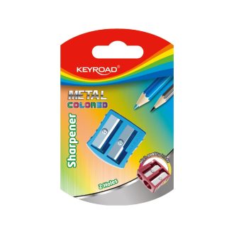 Hegyező 2 lyukú fém Keyroad Metal Colourful vegyes színek – Tonerklinika Debrecen