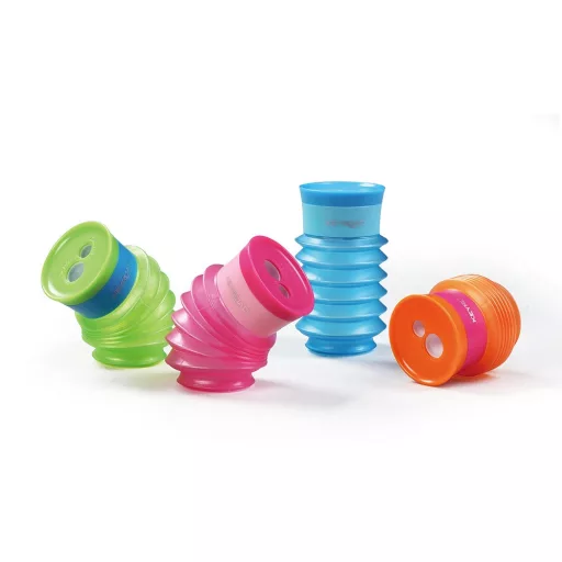 Hegyező 2 lyukú tartályos 12 db/display Keyroad Stretchy vegyes színek – Tonerklinika Debrecen