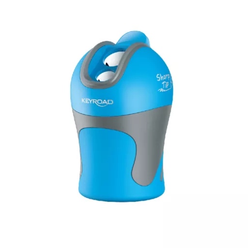 Hegyező 2 lyukú tartályos, fedeles 12 db/display Keyroad Colour Special vegyes színek – Tonerklinika Debrecen